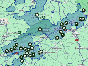 Kanton Solothurn Karte freie Plätze